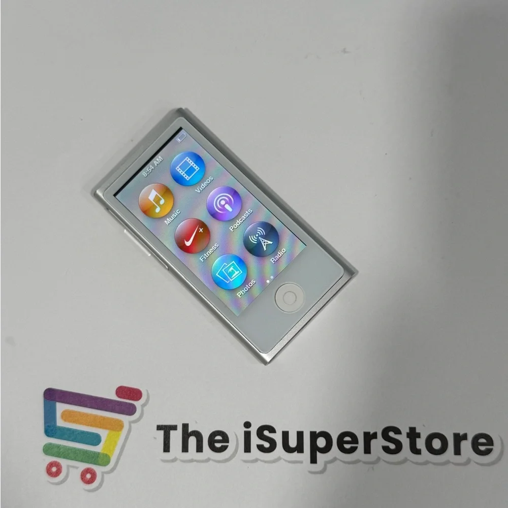 Apple iPod Nano 7th Gen 16GB Silver - Like New + 1 YR Warranty